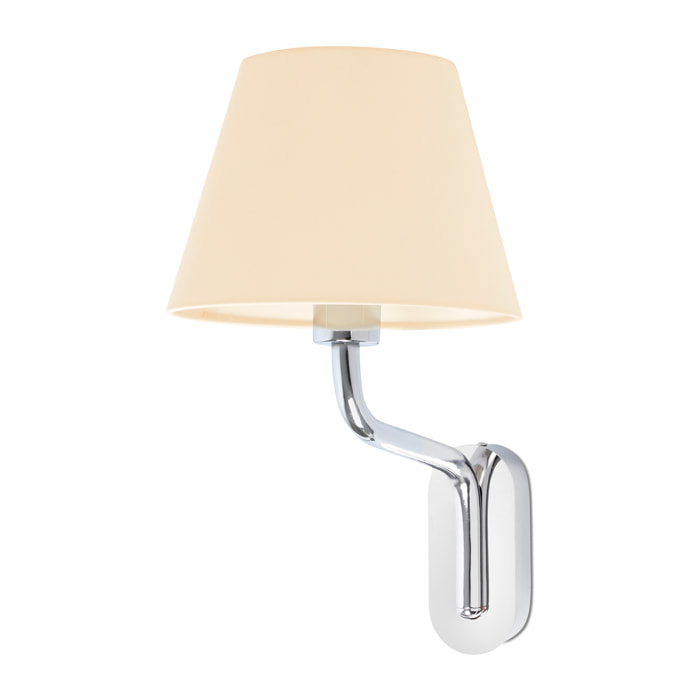 ETERNA Lampada da parete chrome/beig