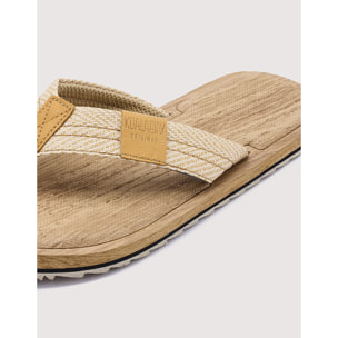 Chancla Dedo Beige - Garvon