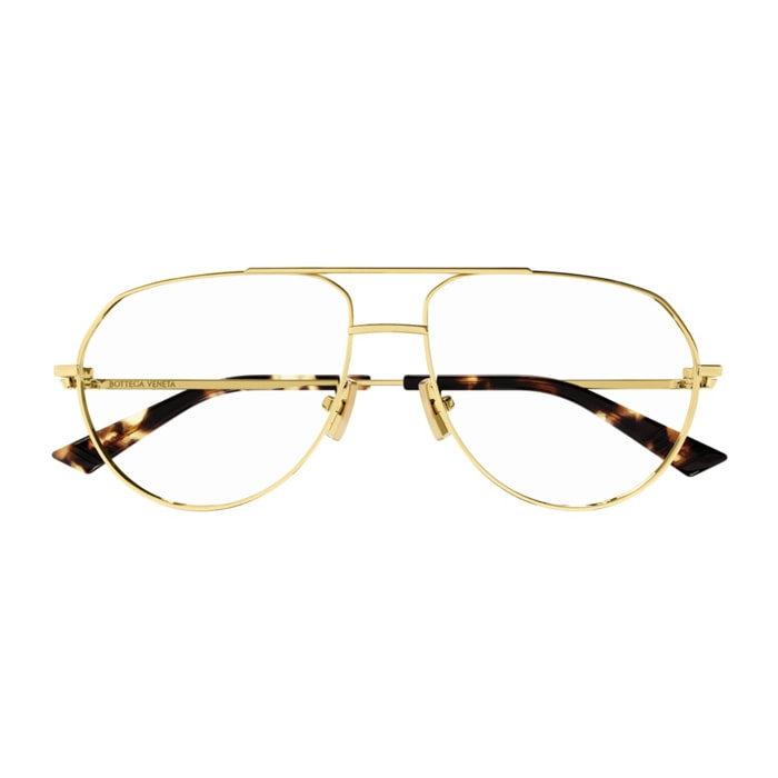 Gafas de Vista Bottega Veneta BV1302O-001 de Metal Unisex 57 mm
