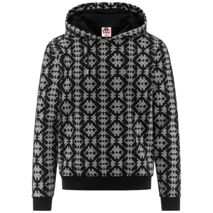 Felpe Kappa Uomo AUTHENTIC FANCY Nero