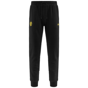 Kappa - Pantaloni Uomo Nero - Atwils Spezia