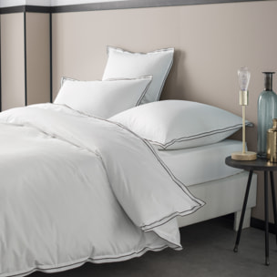 Housse de couette en percale de coton, SIMPLICITÉ CHIC