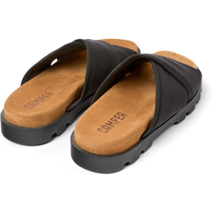Sandali - CAMPER Brutus - Nero - Tessile tecnico (Poliestere riciclato)