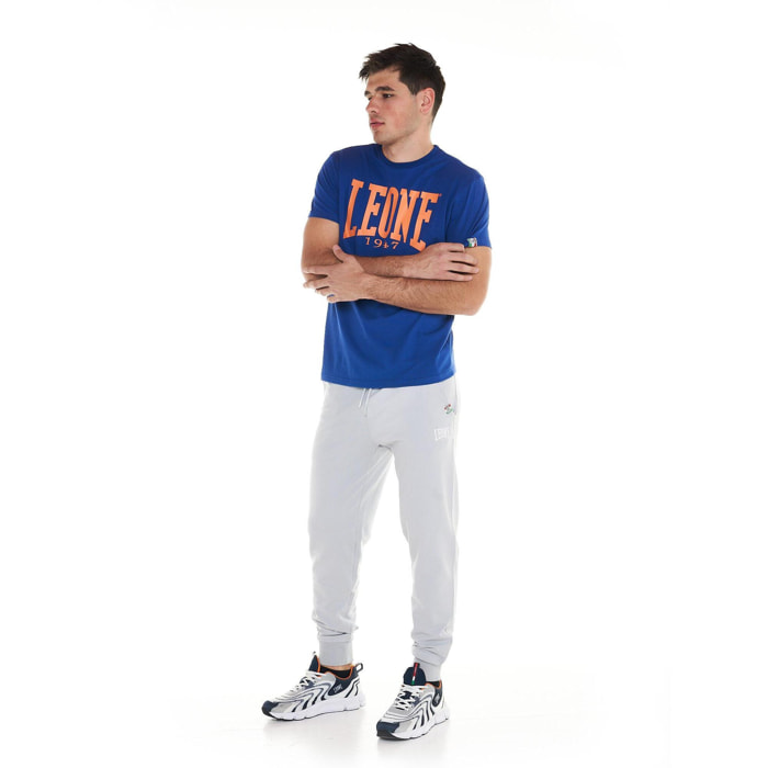 Camiseta de hombre Leone Basic de algodón de manga corta