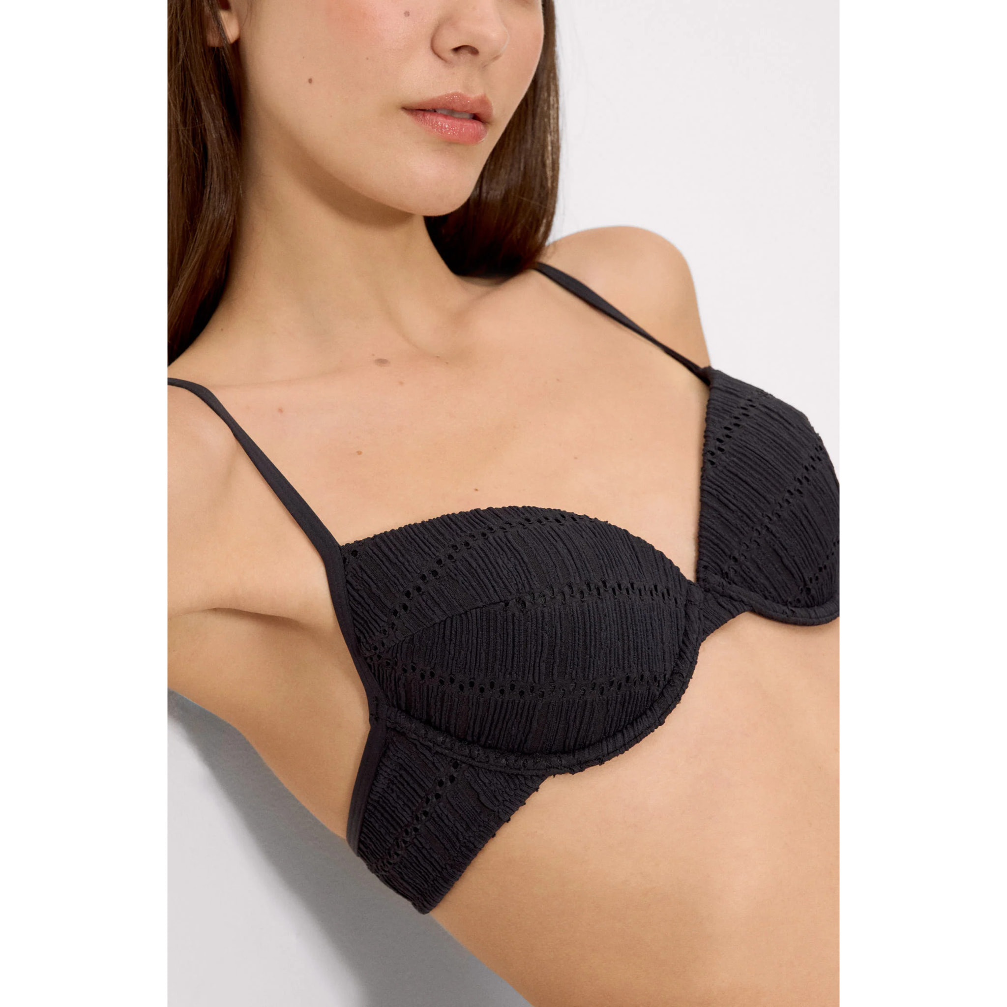 Top de bikini Nero