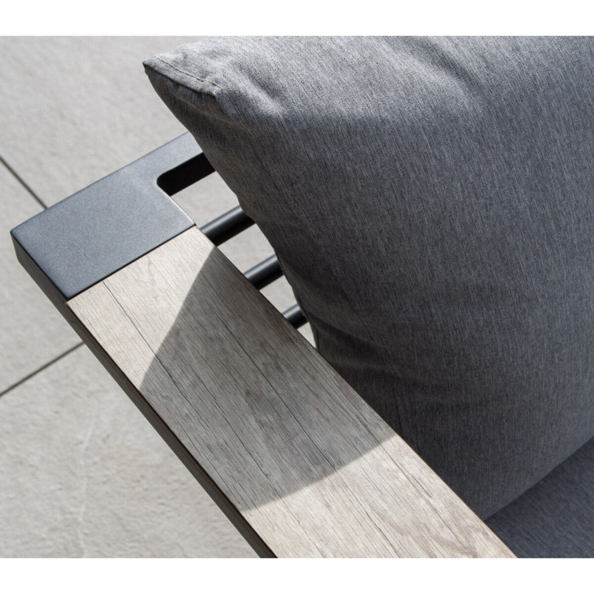 Salon de jardin en aluminium - 5 places - CARMEL