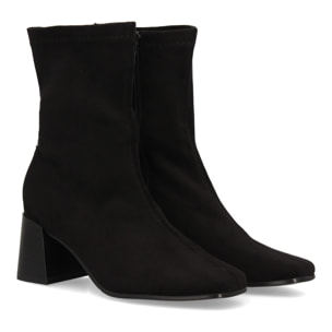 Bota calcetín de caña media para mujer