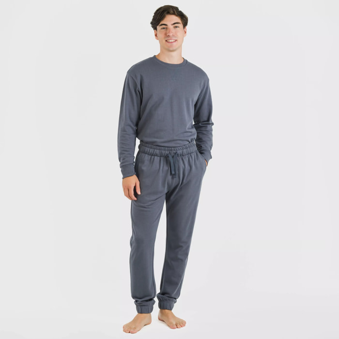 Pantalón largo básico deportivo índigo