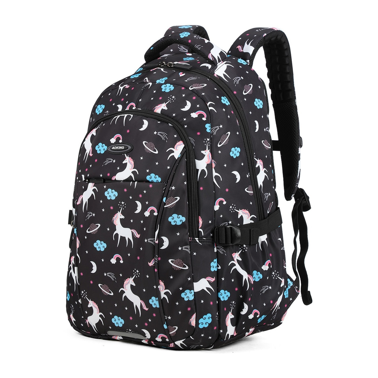 Zaino unisex modello Astrale - Poliestere vegano - 32.0 x 15.0 x 43.0 cm