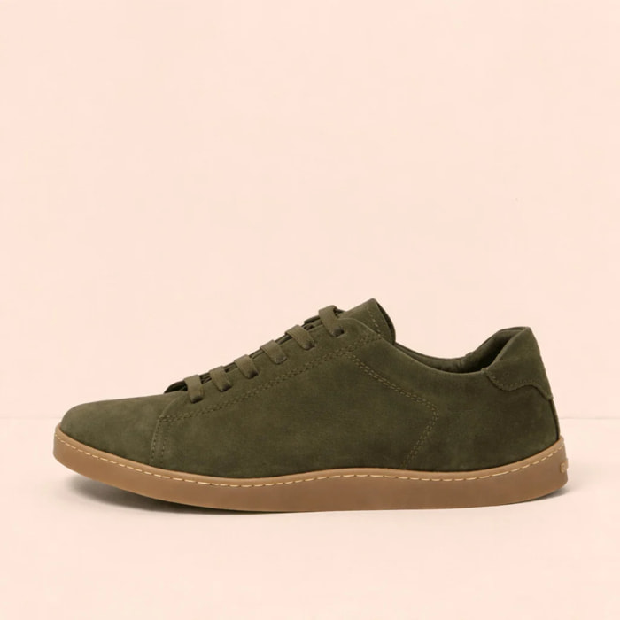 Zapatos N5910L NOBUCK LAVADO KAKI/ ORIGEN color Kaki