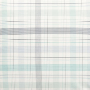 Funda de cuadrante algodón cuadros Newren color agua marina 100% Algodón