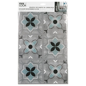 Sticker carrelage effet ciment