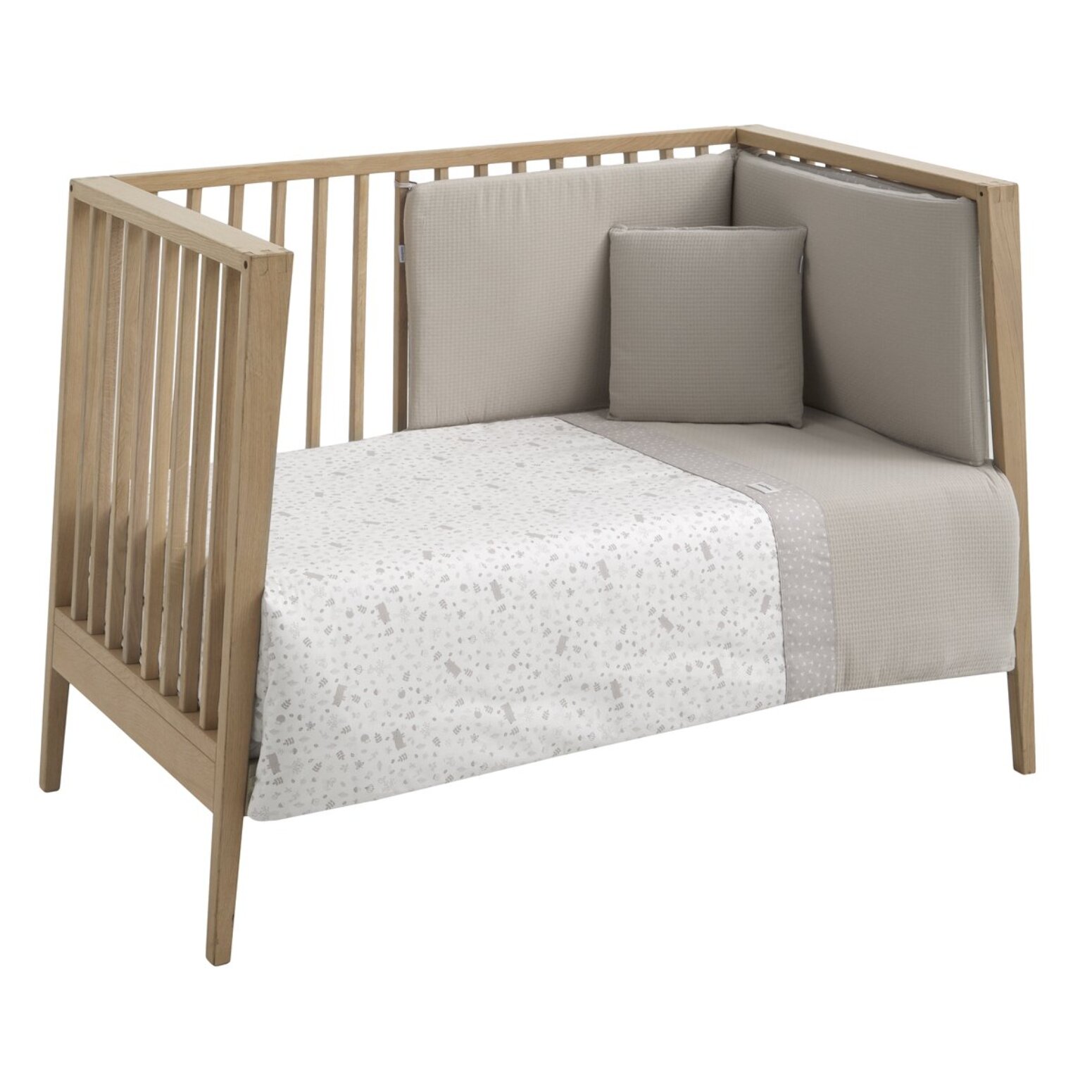 Cambrass Jgo 2 Pcs.F.Nordica Cuna 60 Abete