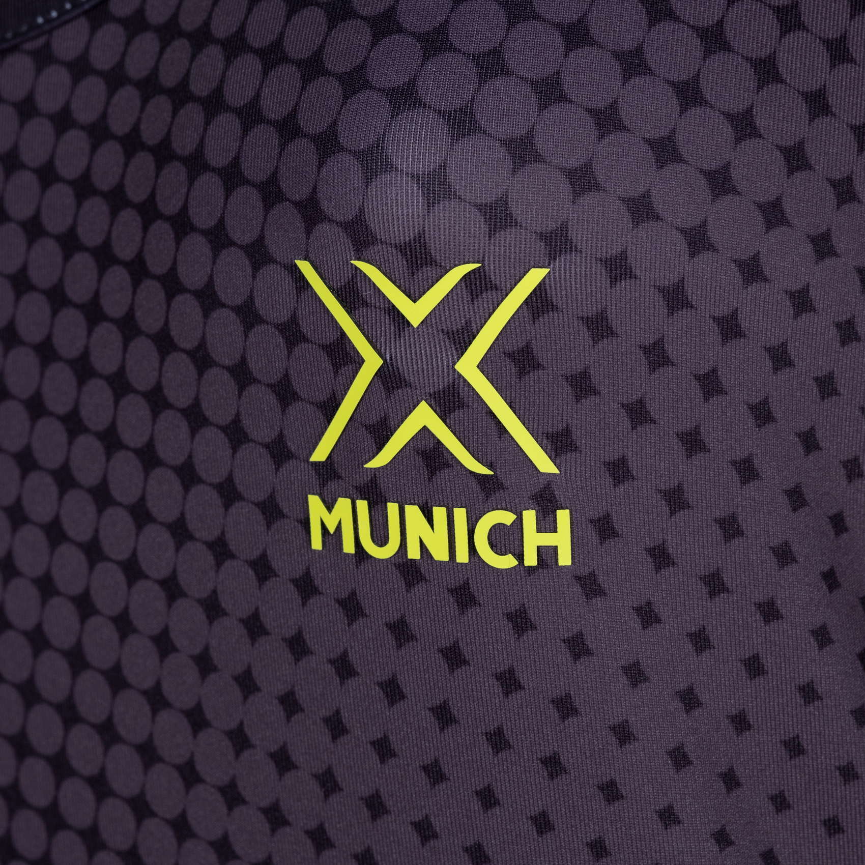 Camiseta sin mangas MUNICH Top Club de poliéster-elastano negro