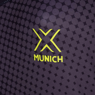 Camiseta sin mangas MUNICH Top Club de poliéster-elastano negro