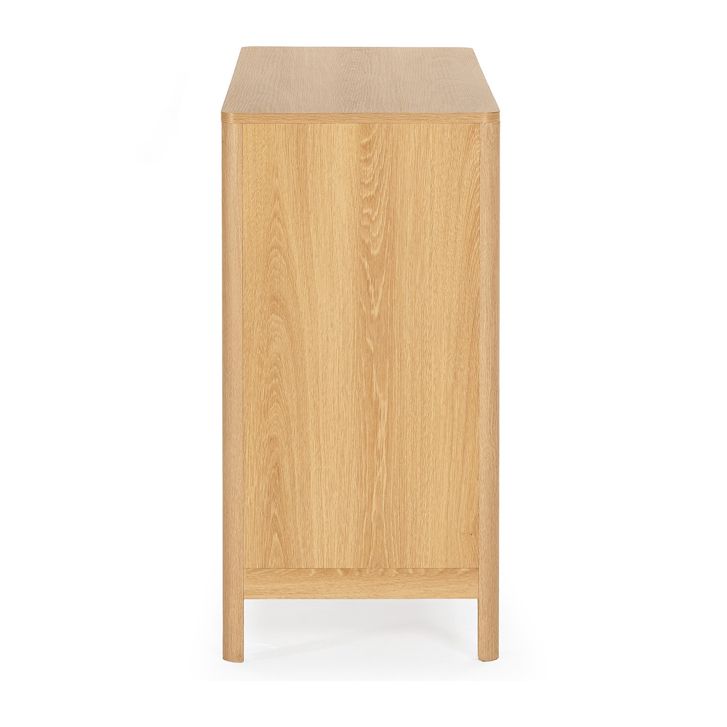 Aparador Nassau 3 puertas efecto Roble/Verde