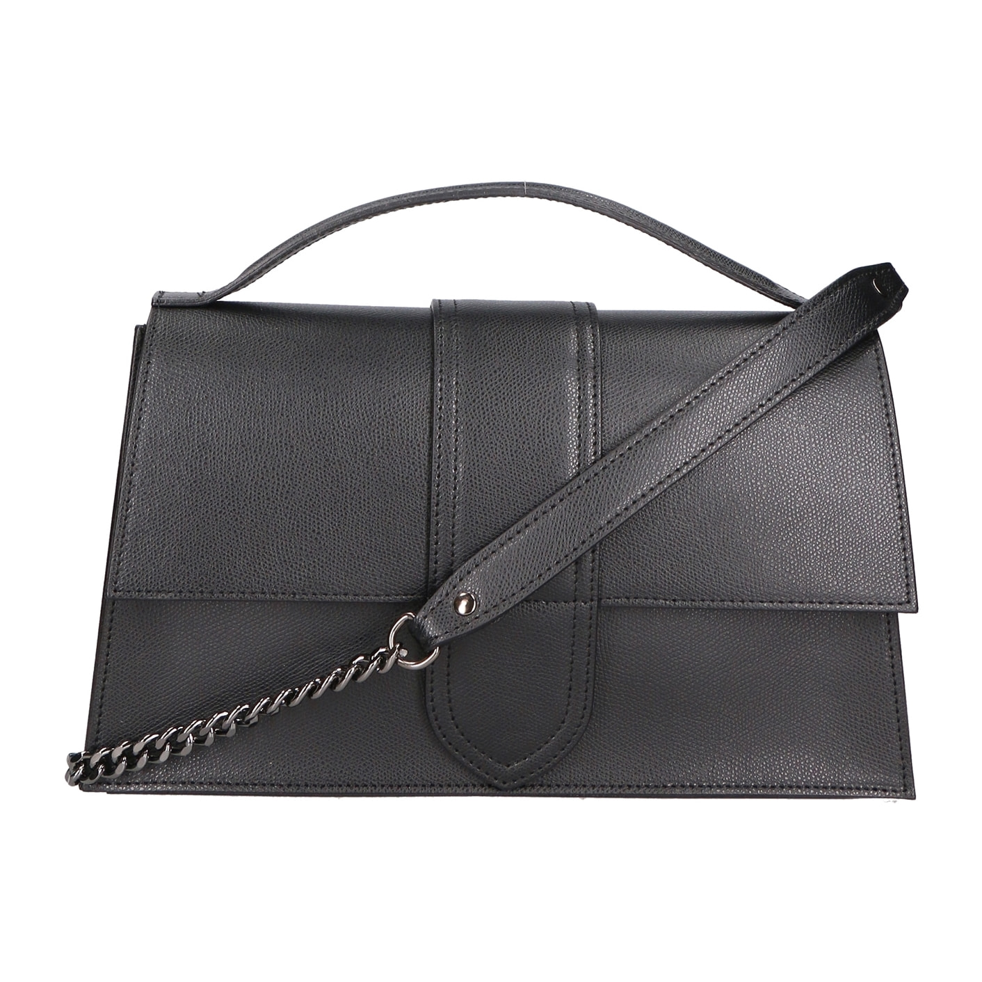 Borsa a mano da Donna Lina in Vera Pelle Made in Italy 20x34x9 cm