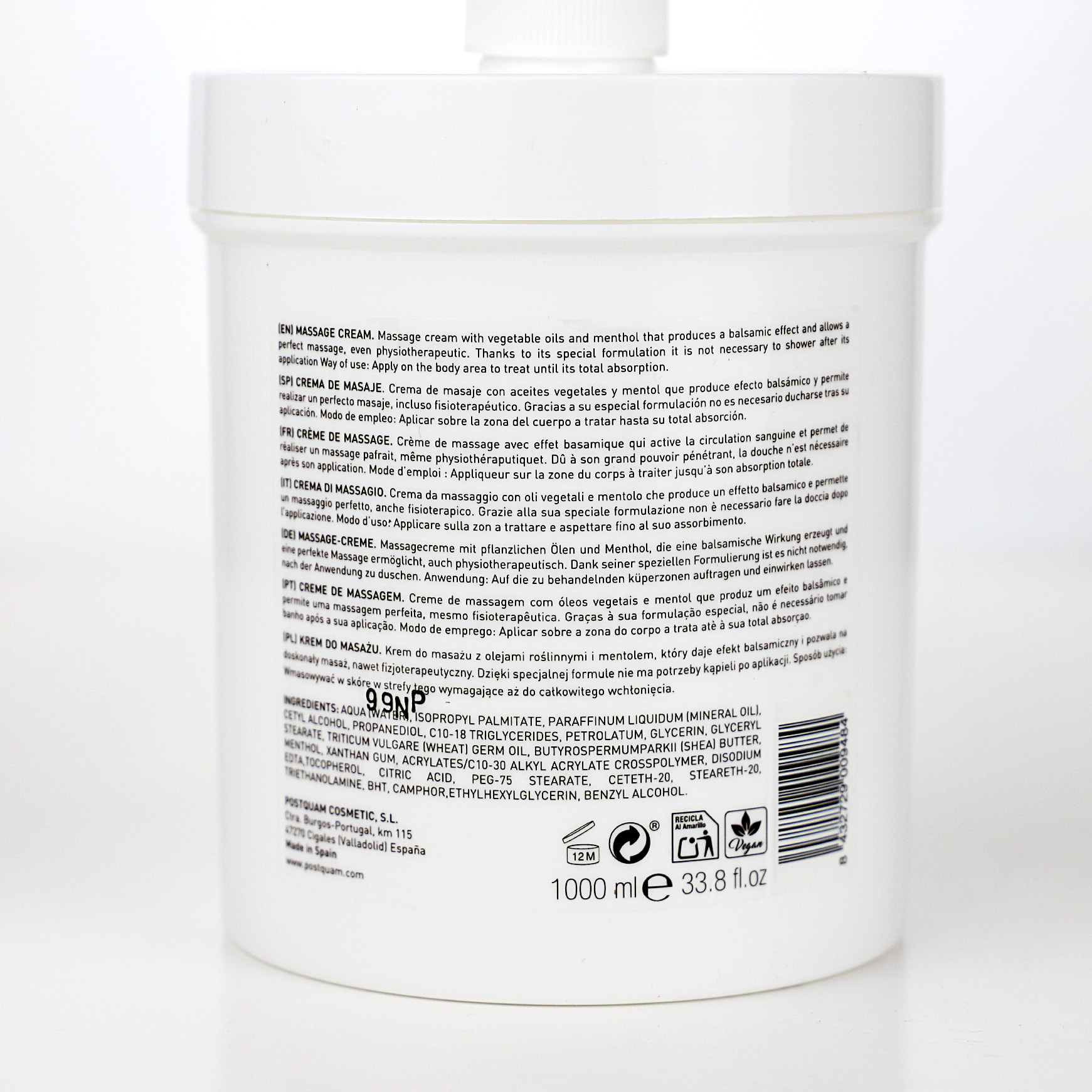 Crema Balsamica 1000 Ml.