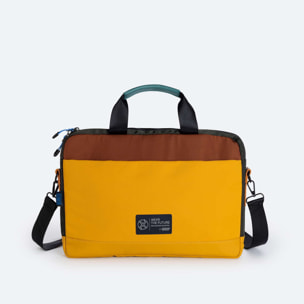 RECYCLED X WEAR BRIEFCASE BLOCKCOLOR