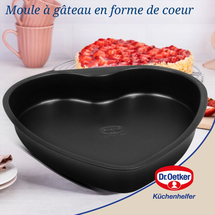 Moule à gâteau cœur 24 cm Dr Oetker Tradition