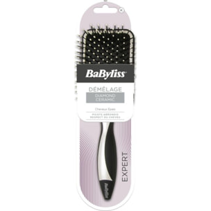 Brosse à cheveux BABYLISS Démêlante DIAMOND CERAMIC cheveux épais