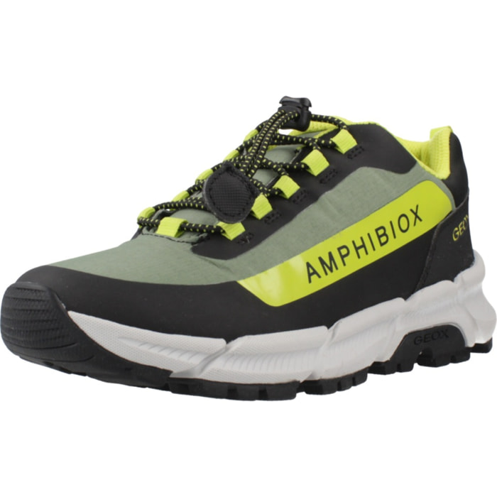 Zapatillas Niño de la marca GEOX  modelo J FLEXYPER PLUS BOY VERDE