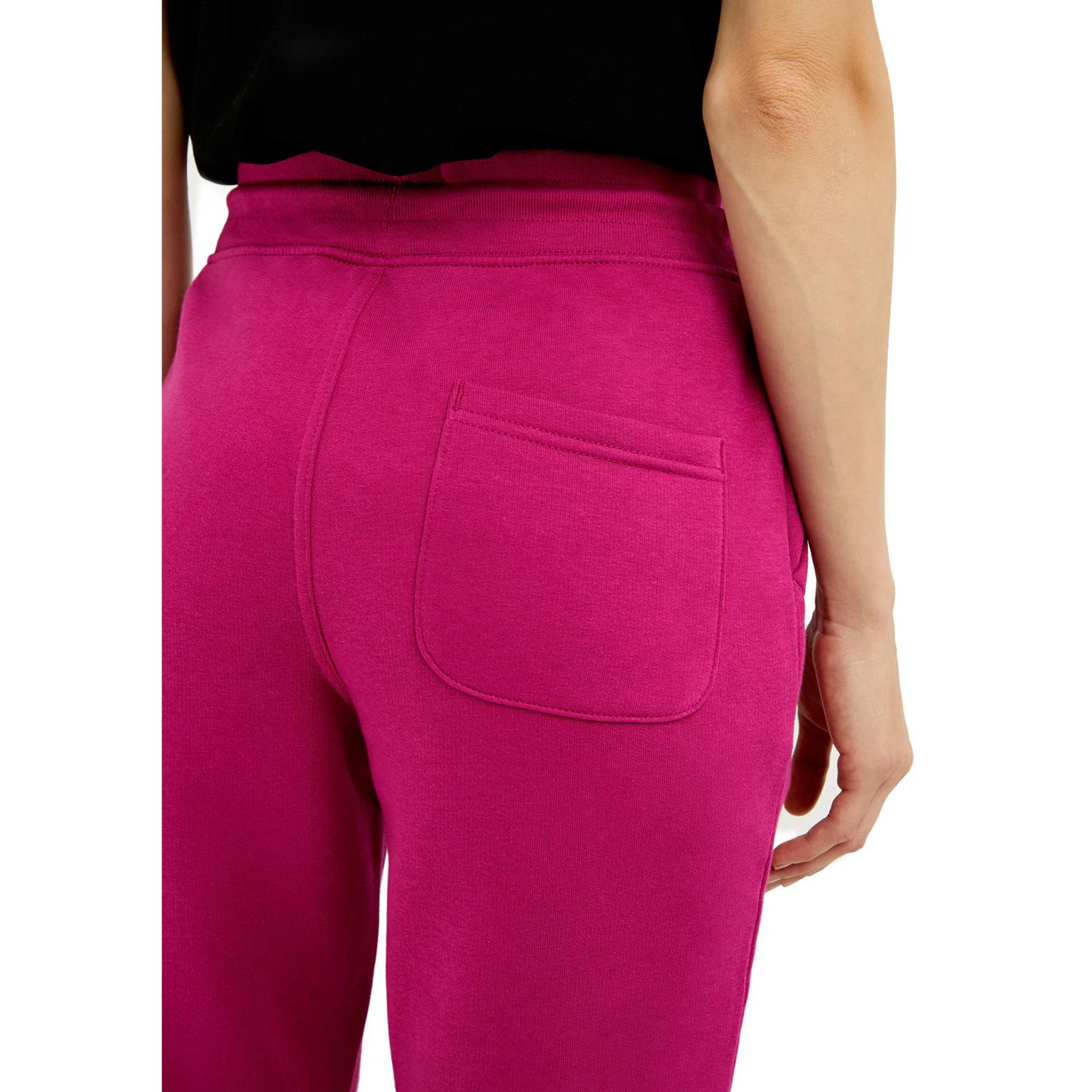 Pantalón Largo Logo Jogger en Fucsia D.Franklin