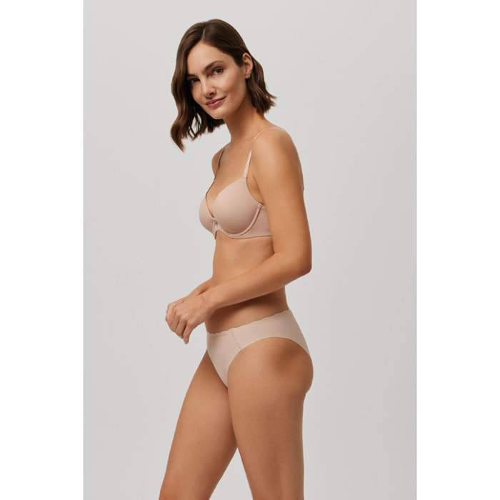 Mini slip laser beige