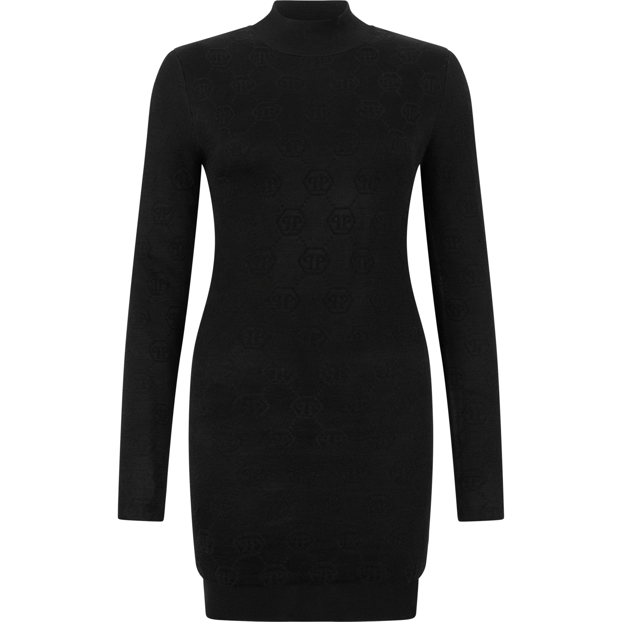 PHILIPP PLEIN Vestido de día de punto MONOGRAM