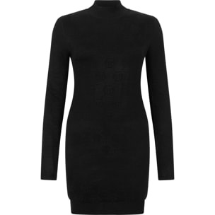 PHILIPP PLEIN Vestido de día de punto MONOGRAM
