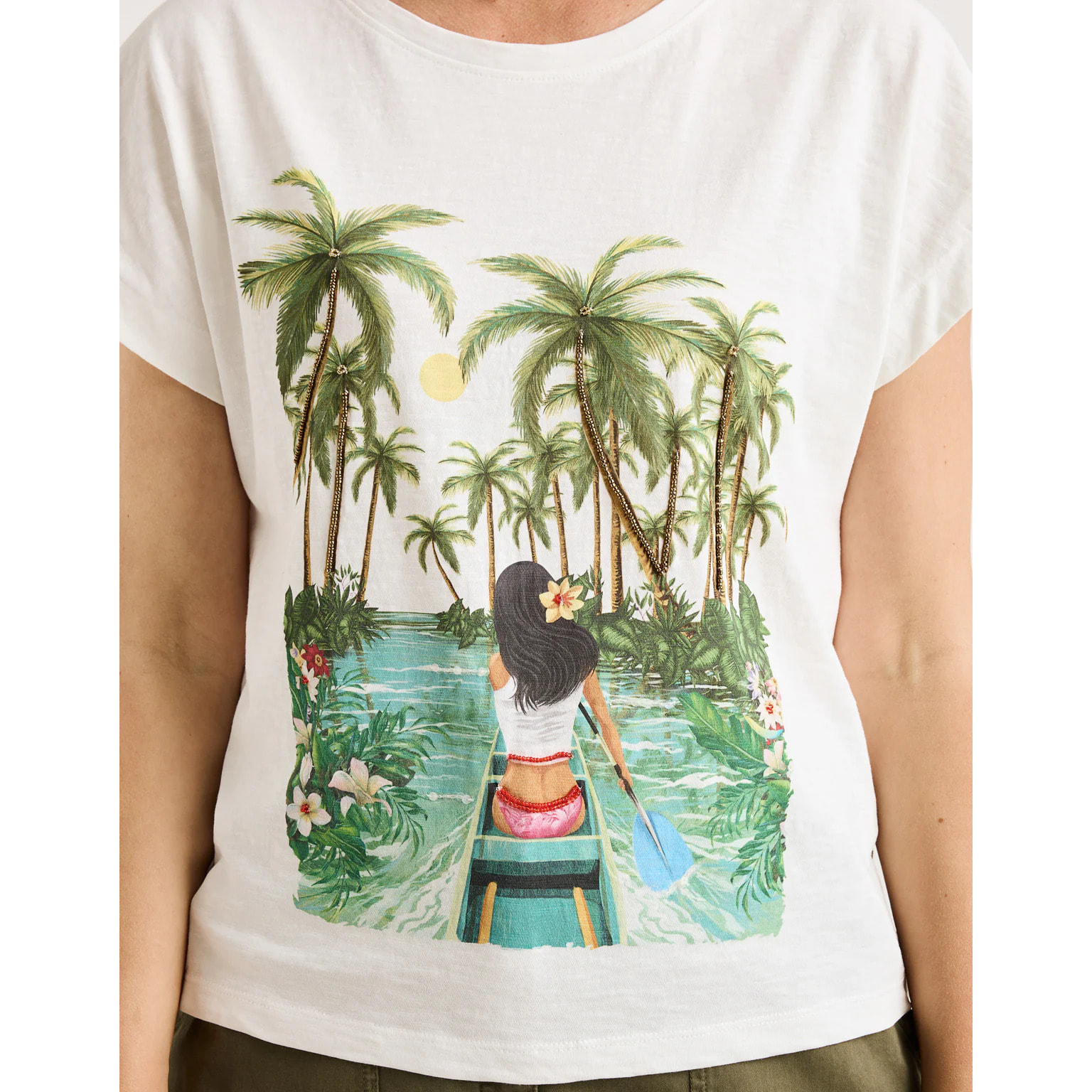 Camiseta Manga Corta Blanco - Wainoa