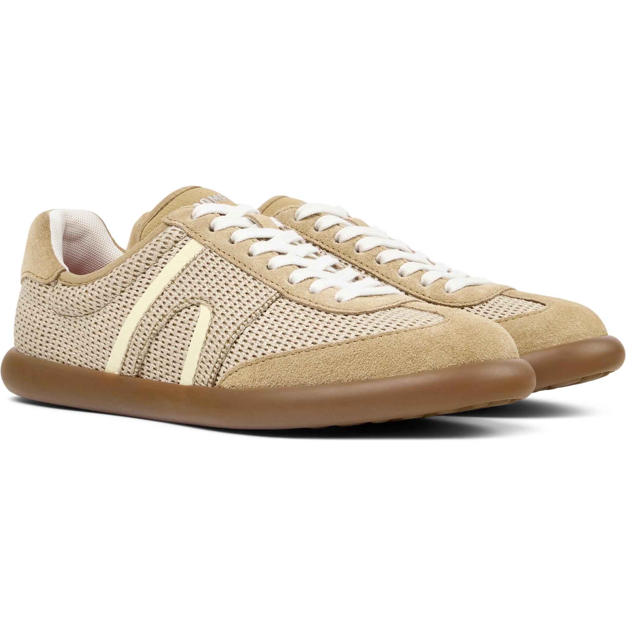 Zapatillas - CAMPER Pelotas Soller - Marron - Textil natural