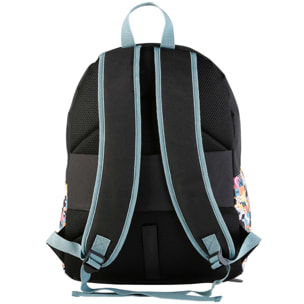 Minecraft Pixel mochila americana, adaptable a carro. Compartimento portalaptop.