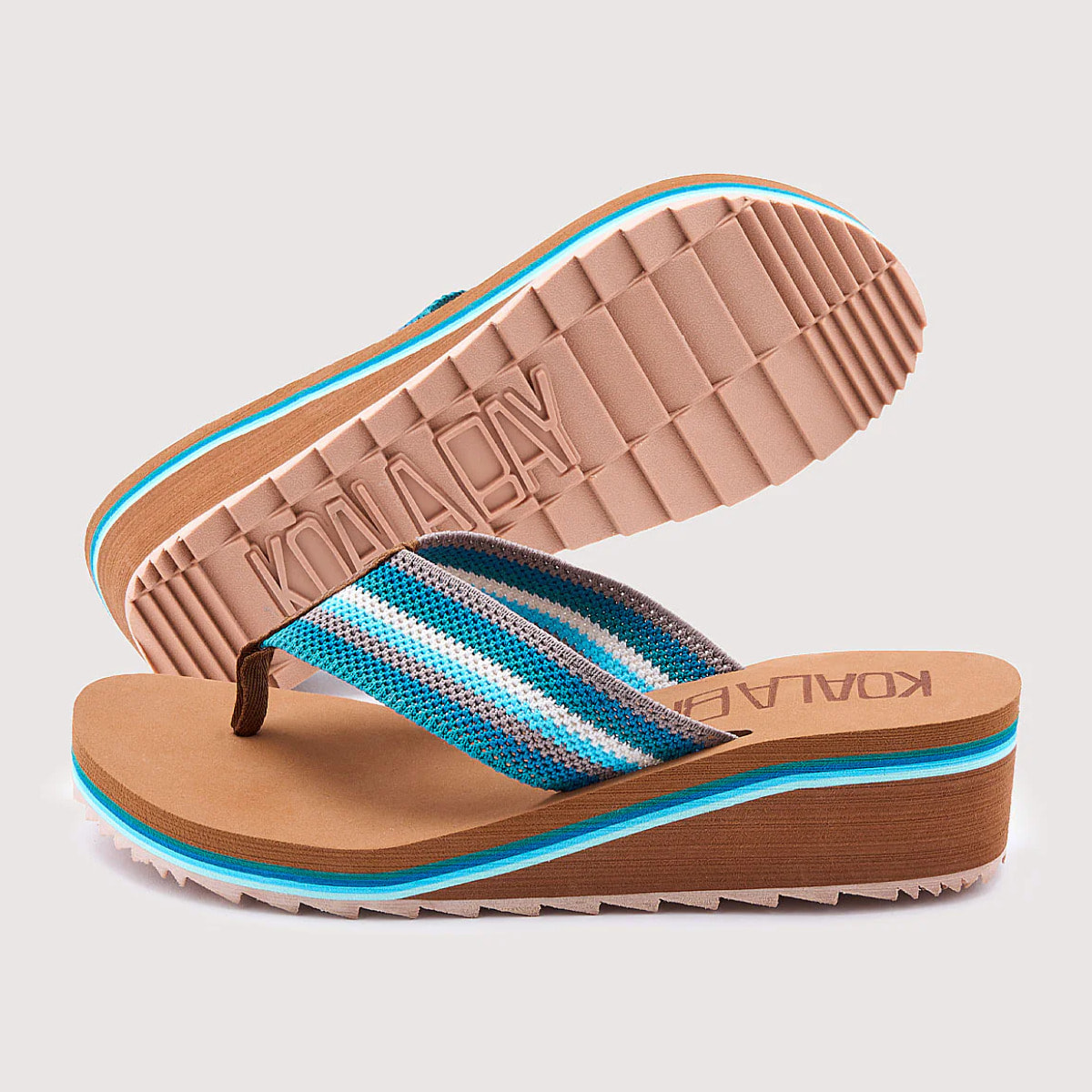 Chancla Cuña Azul - Flix