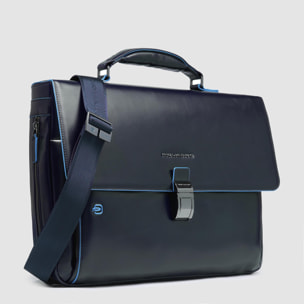 Piquadro Ventiquattrore espandibile porta pc 15,6"