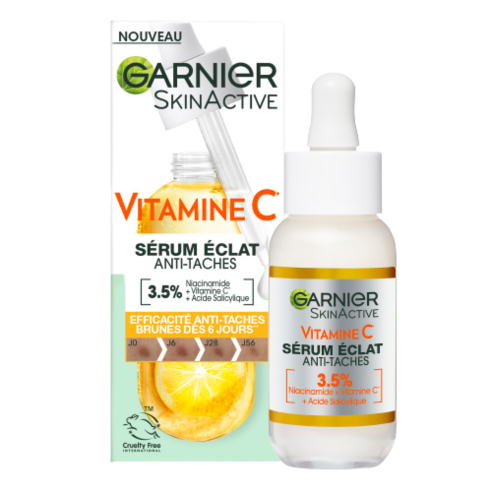 image-Garnier SkinActive Vitamine C Sérum Anti-taches 30mL