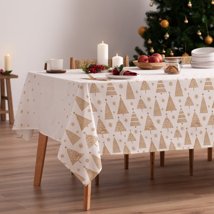 Mantel antimanchas ZURIA OCRE