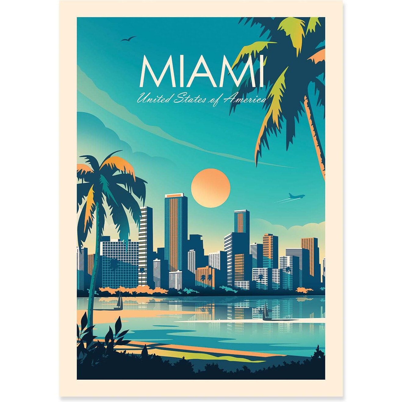 Affiche - Miami - Studio Inception