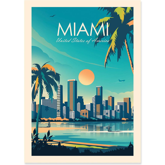 Affiche - Miami - Studio Inception