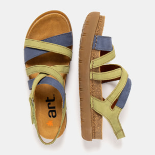 Sandalias 1714 MULTI LIKEN-OCEAN /RHODES color Liken-ocean