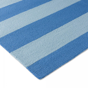 Tapis extérieur kilim fait main rectangle TEMPURA