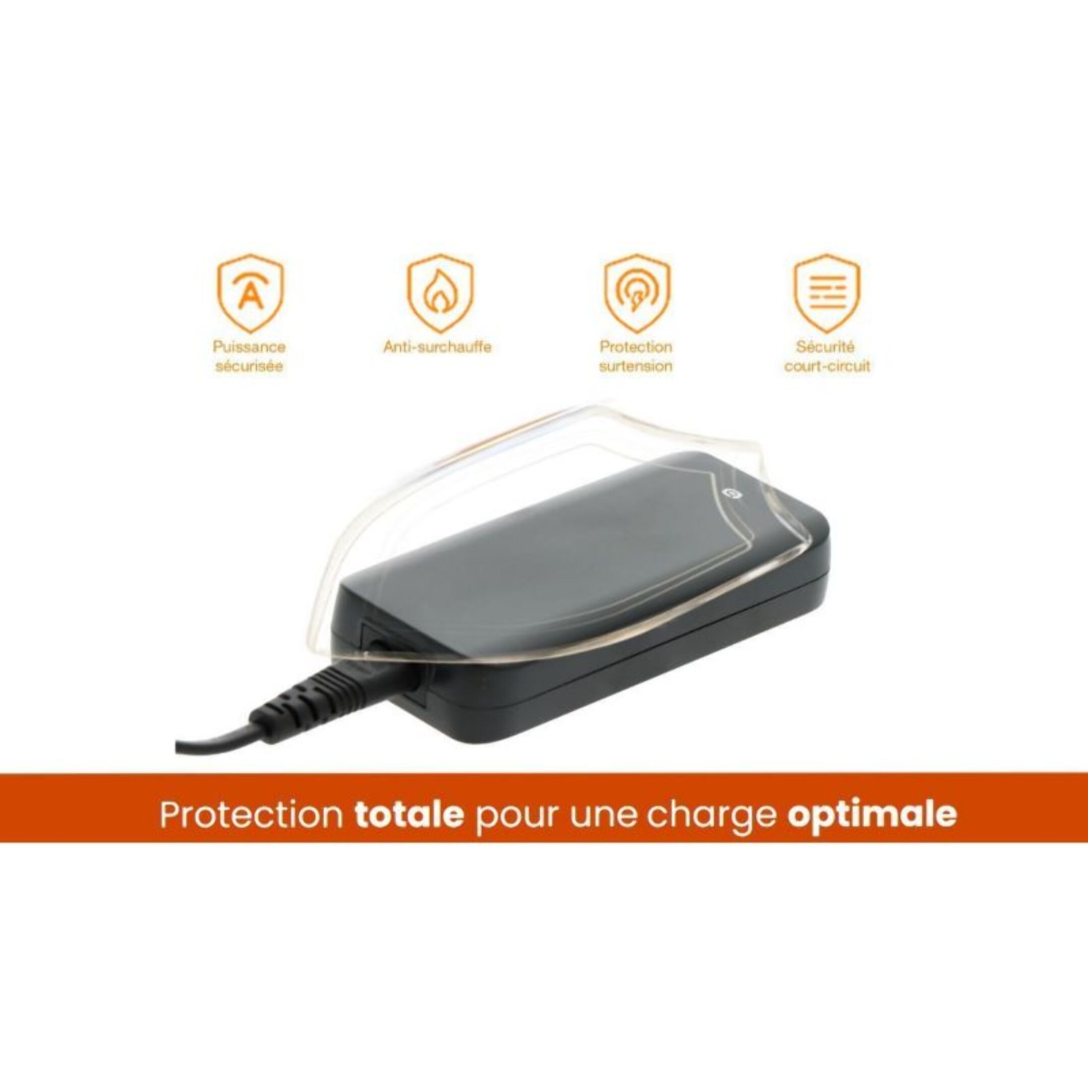 Chargeur ordinateur portable ESSENTIELB 90W PC universel + 9 embouts noire