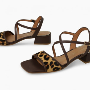 SANDALIAS MARRONES KON5358INO