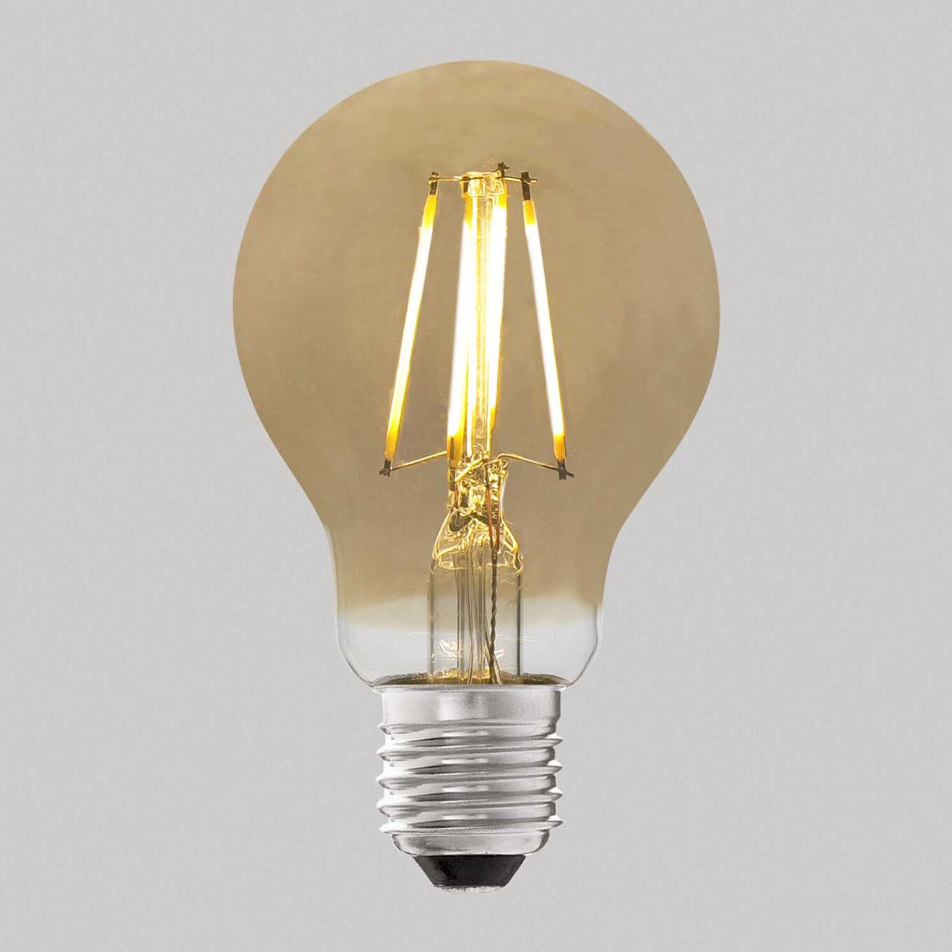 Ampoule STANDARD FILAMENT LED AMBRE E27 5W 2200K D