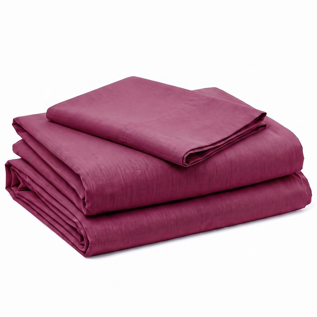 Completo lenzuola in cotone - Rosso