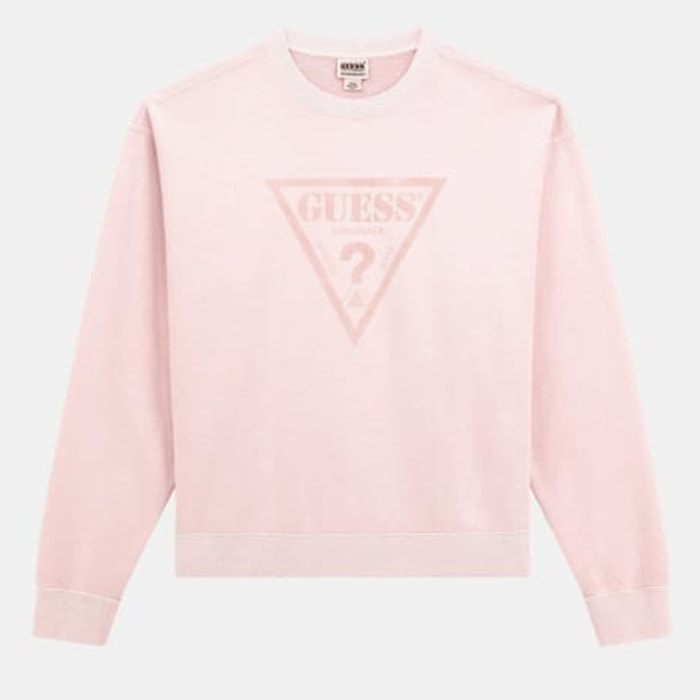 GUESS Originals - Sweat - coton - rose