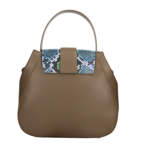 Borsa a mano da donna In Vera pelle Made in Italy 25x22x12 cm
