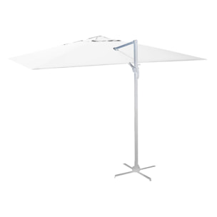 Ombrellone New Michigan Vacchetti in alluminio 2x3h2,55m senza mantovana bianco