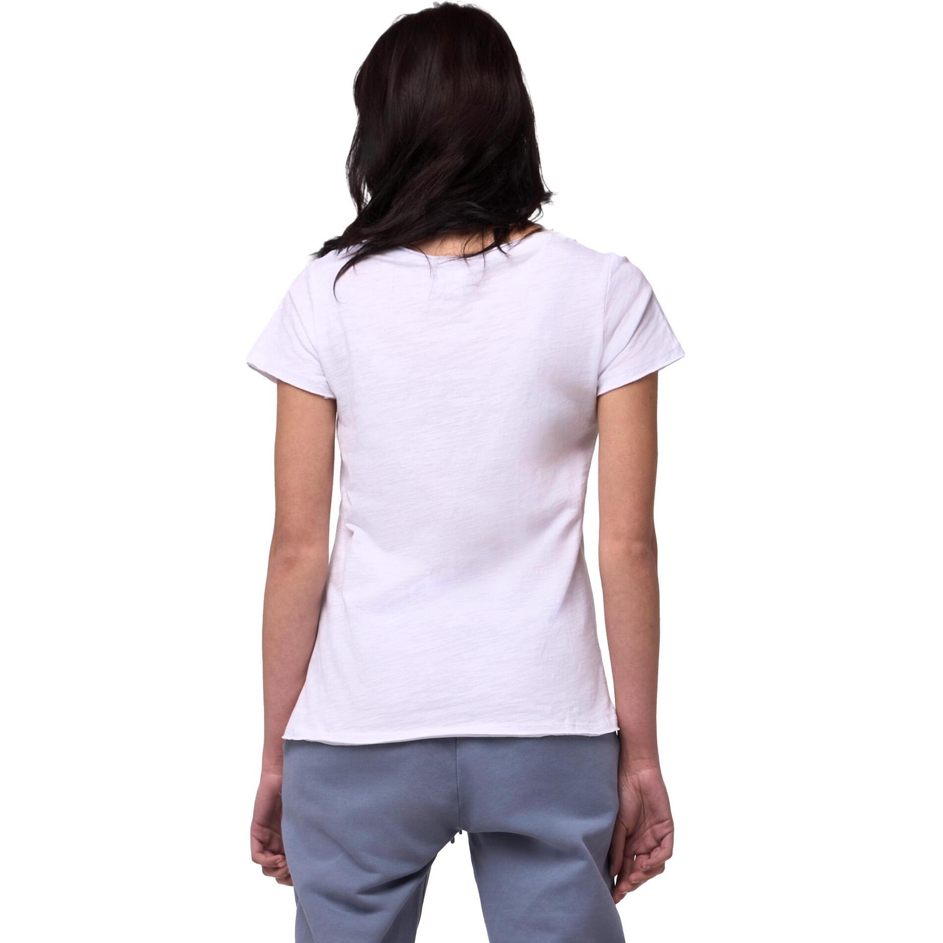 Camiseta de mujer Leone Azul de manga corta