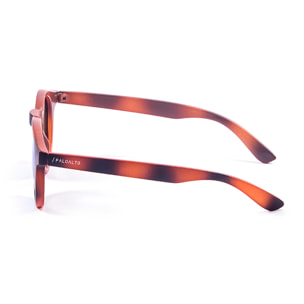 Gafas de sol PALO ALTO NEWPORT - Tiras verticales marrón / Revo verde